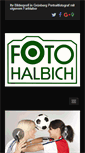 Mobile Screenshot of foto-halbich.de